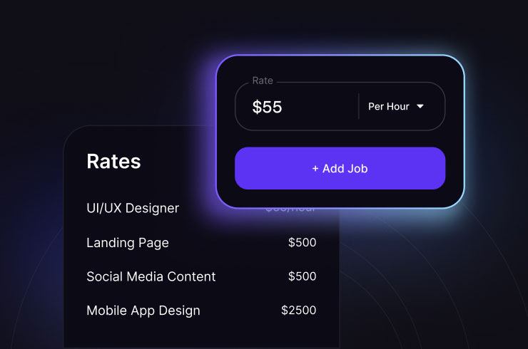 Set Your Rates — Hourly or Per Project